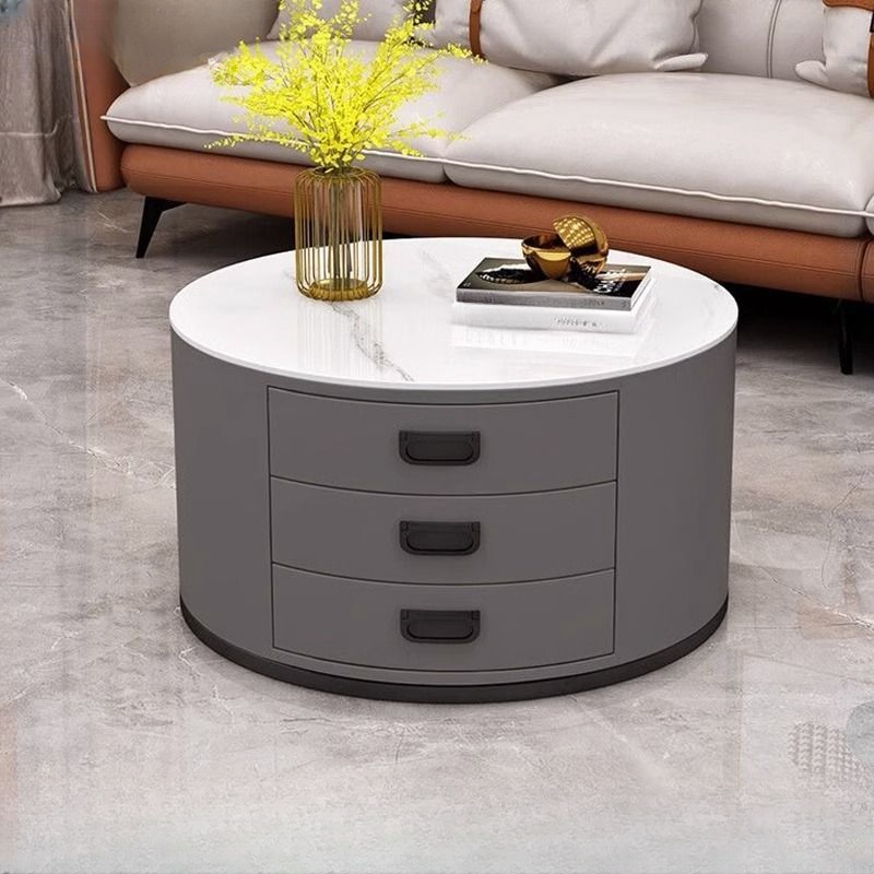 Sintered Stone Drum Table | Ormau - image 8