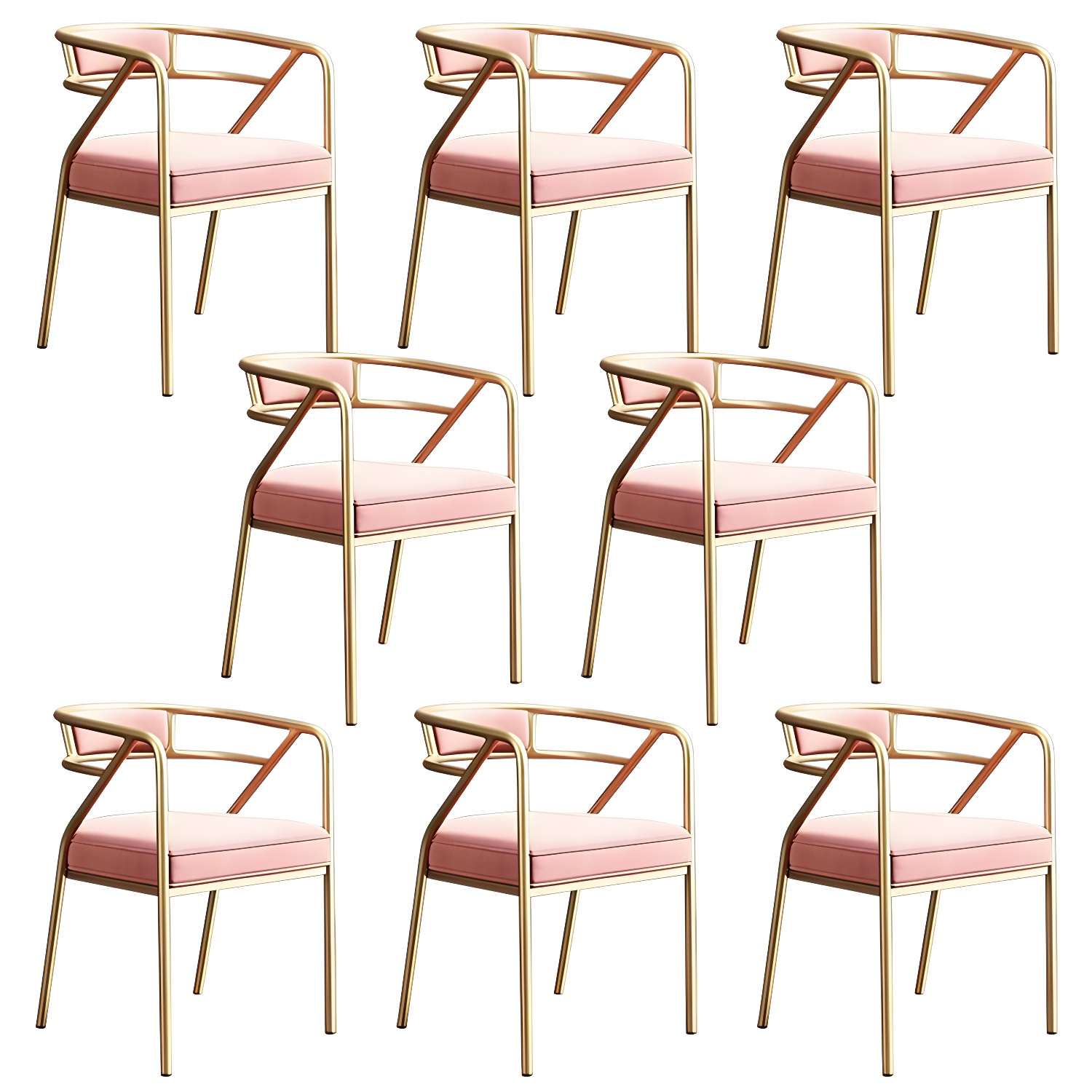 Glam Upholstered Arm Chair | Ormau - image 66