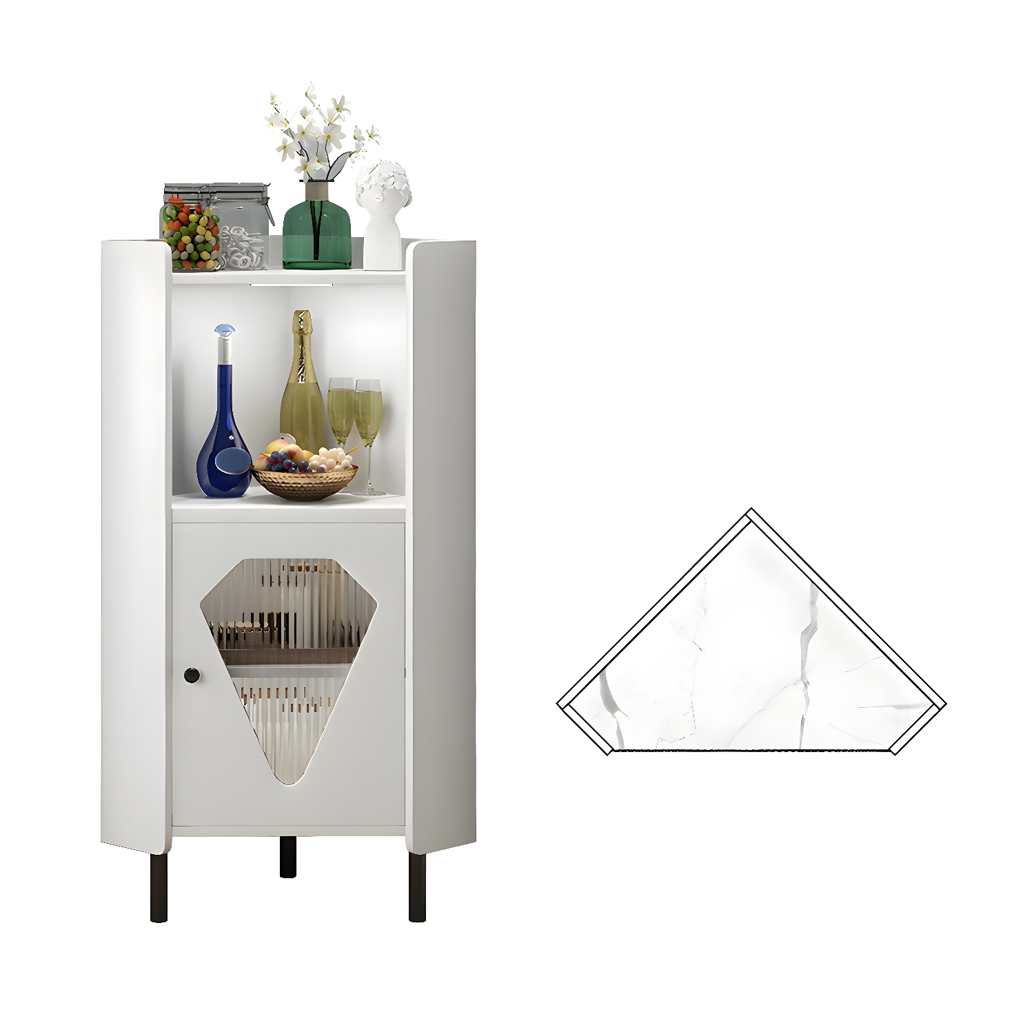 Glam Corner Cabinet | Ormau - image 5
