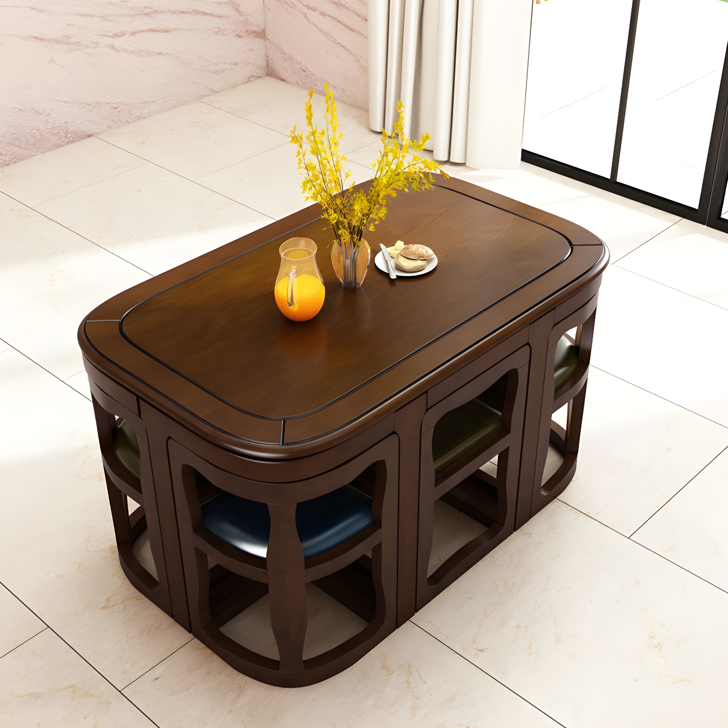Modern Wood Dining Set | Ormau - image 9