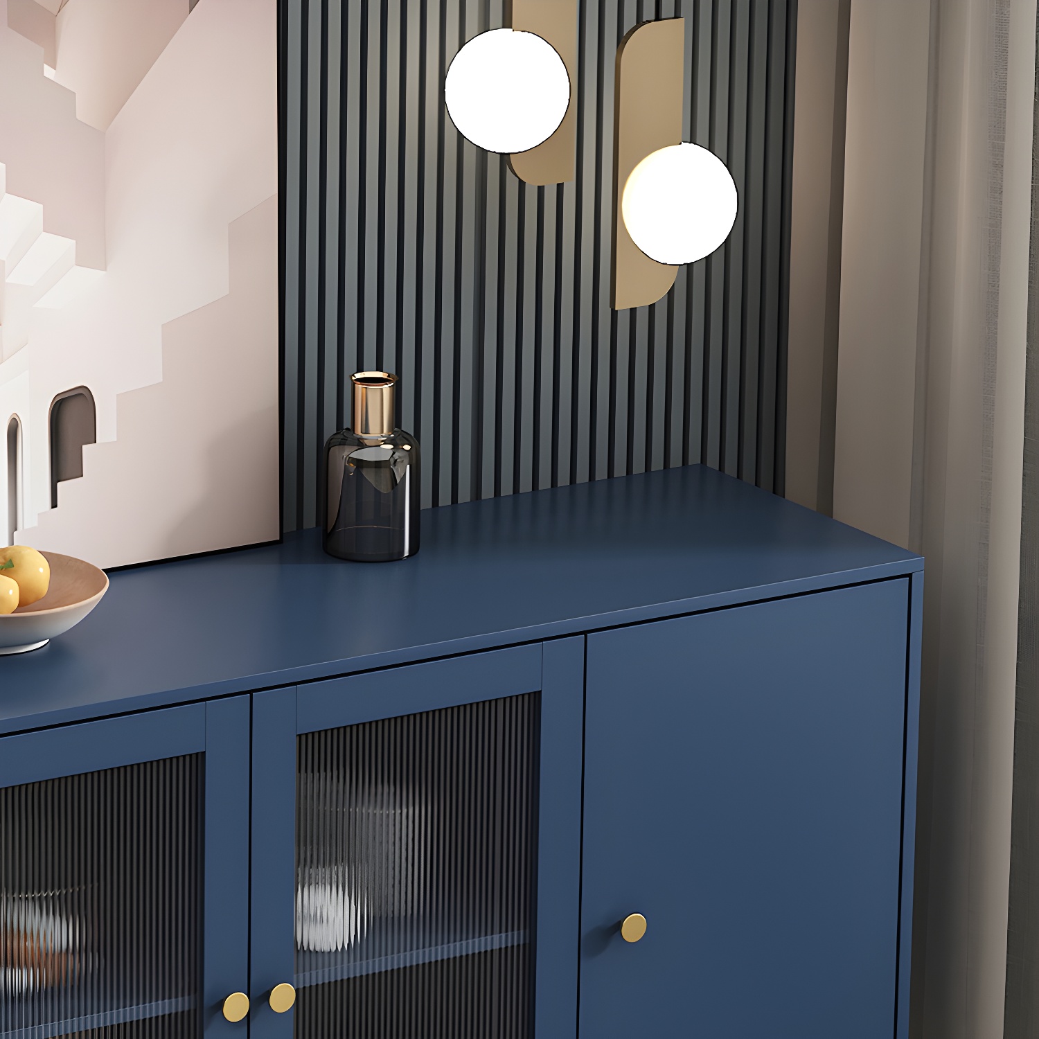 Modern Glass Door Sideboard | Ormau - image 12