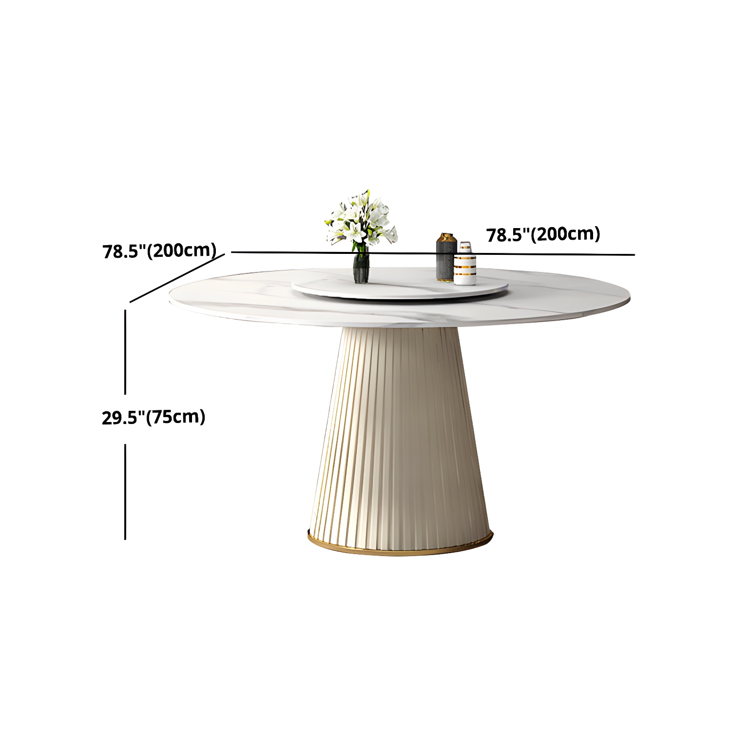 Round Stone Dining Table | Ormau - image 17