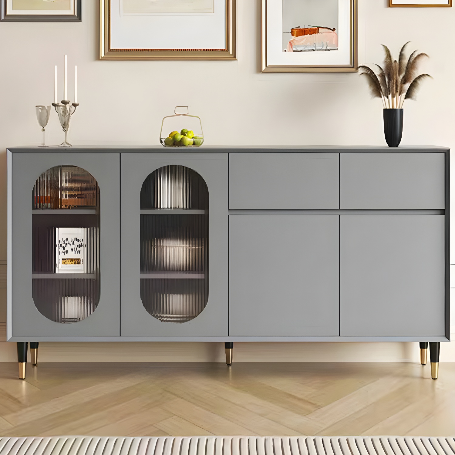Glam Wood Sideboard | Ormau - image 35